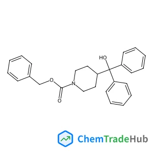 Benzyl 4-[hydroxy(diphenyl)methyl]-1-piperidinecarboxylate