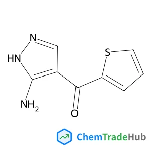 (3-Amino-1H-pyrazol-4-YL)(thiophen-2-YL)methanone