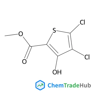 Methyl 4,5-dichloro-3-hydroxythiophene-2-carboxylate structure Methyl 4,5-dichloro-3-hydroxythiophene-2-carboxylate structure