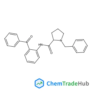 (s)-n-(2-Benzoylphenyl)-1-benzylpyrrolidine-2-carboxamide