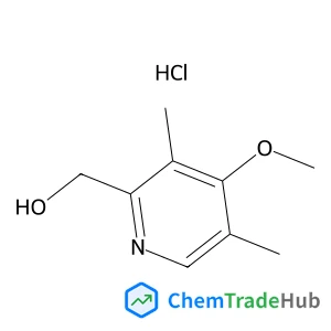 (4-Methoxy-3,5-dimethyl-2-pyridinyl)methanol hydrochloride (1:1)