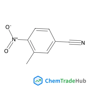 3-Methyl-4-nitrobenzonitrile structure