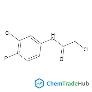 2-chloro-N-(3-chloro-4-fluorophenyl)acetamide