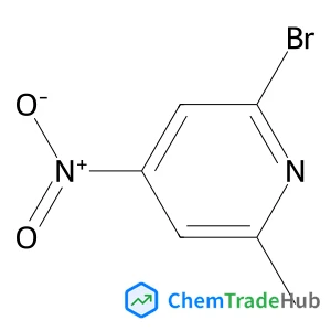 2-Bromo-6-methyl-4-nitropyridine