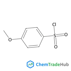 4-Methoxybenzenesulfonyl chloride Chemical_Structure_Of