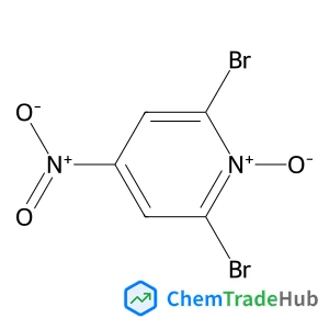 2,6-Dibromo-4-nitropyridine oxide