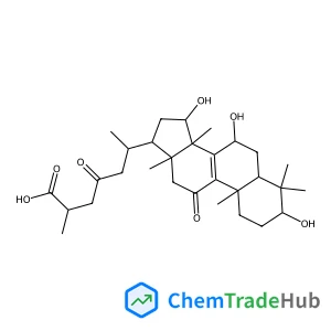 Ganoderic acid C2 Chemical_Structure_Of