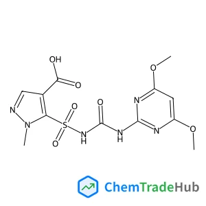 5-{[(4,6-Dimethoxy-2-pyrimidinyl)carbamoyl]sulfamoyl}-1-methyl-1H-pyrazole-4-carboxylic acid