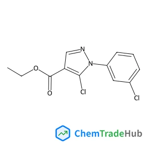 Ethyl 5-chloro-1-(3-chlorophenyl)-1H-pyrazole-4-carboxylate