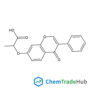 2-[(4-Oxo-3-phenyl-4H-chromen-7-yl)oxy]propanoic acid