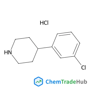 4-(3-Chlorophenyl)piperidine hydrochloride (1:1)
