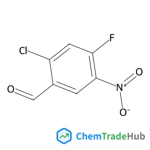 2-Chloro-4-fluoro-5-nitrobenzaldehyde