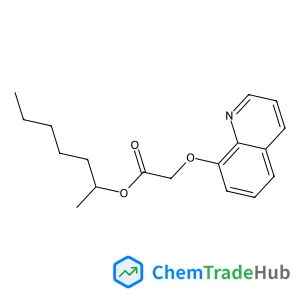 Acetic acid, 2-(8-quinolinyloxy)-, 1-methylhexyl ester