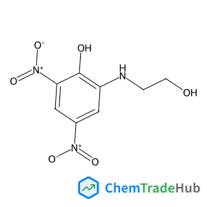 2-[(2-Hydroxyethyl)amino]-4,6-dinitrophenol