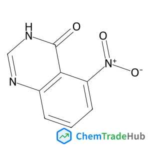 5-Nitro-4(1H)-quinazolinone structure