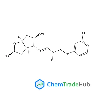 (2S,3aR,4R,5R,6aS)-4-[(1E,3R)-4-(3-Chlorophenoxy)-3-hydroxy-1-buten-1-yl]hexahydro-2H-cyclopenta[b]furan-2,5-diol